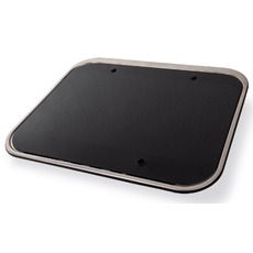 Miniature Réchaud - 3 FEUX - 570 x 450 mm - NOIR/ARGENT - CARBEST N° 1
