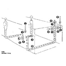 Miniature Sangle de fixation pour réservoir de camping-car N° 3 Miniature Sangle de fixation pour réservoir de camping-car N° 3