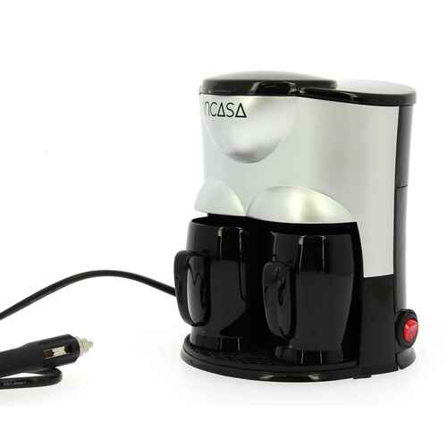 MACHINE A CAFE 12 VOLTS 2 TASSES - INCASA