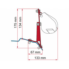 Miniature Kit adaptateur F45/F35pro Ford Custom - FIAMMA N° 1