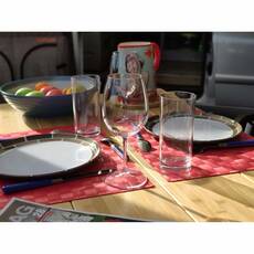 Miniature Lot de 6 verres à vin dégustation 22 cl - INCASA N° 4 Miniature Lot de 6 verres à vin dégustation 22 cl - INCASA N° 4