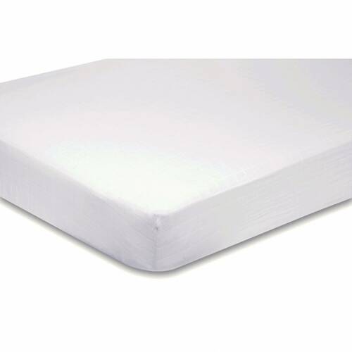 Draps de rechange pour prêt-à-dormir Uni blanc 80/90 x 200 cm - INCASA