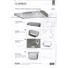 Miniature Hotte aspirante 12volts - CARBEST N° 4