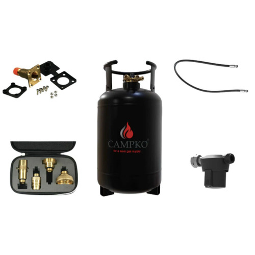 KIT GPL CAMPKO RÉSERVOIR 30L, LYRE 0.5M ET FILTRE A GAZ