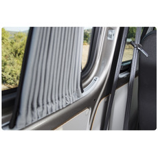 Miniature RIDEAUX D'OCCULTATIONS OPAQUE - 2 VITRES LATÉRALES ARRIÈRES + HAYON RIDEAUX INTÉRIEURS D'OCCULTATION POUR FIAT/CITROËN/PEUGEOT - SCUDDO III / CITROEN JUMPY 3 / EXPERT 3 (depuis 2017) - SOPLAIR N° 2