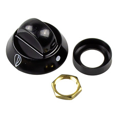 Miniature Bouton rotatif noir N° 0