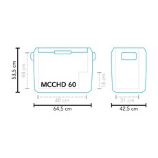 Miniature GLACIÈRE PORTABLE À COMPRESSION MCCHD-60 AC/DC - MESTIC N° 7