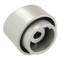 Miniature Bouton rotatif droit argent DOMETIC N° 1 Miniature Bouton rotatif droit argent DOMETIC N° 1