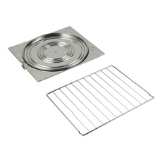 Miniature ENSEMBLE GRILLE ET PLATEAU TOURNANT - DOMETIC N° 0 Miniature ENSEMBLE GRILLE ET PLATEAU TOURNANT - DOMETIC N° 0