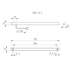 Miniature FEU STOP ADDITIONNEL A LEDS ZHBL 24/12 - JOKON N° 1