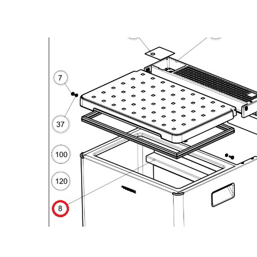 BOITIER VENTILATEUR DE REFROIDISSEMENT - DOMETIC