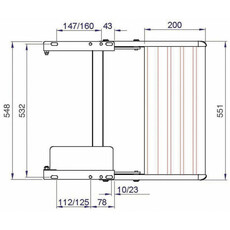 Miniature Omnistep manual 550-alu - THULE N° 2