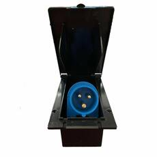 Miniature SOCLE A ENCASTRER MALE P17 FICHE ORIENTABLE NOIR 16 A - 160mm X 103mm - HABA N° 0 Miniature SOCLE A ENCASTRER MALE P17 FICHE ORIENTABLE NOIR 16 A - 160mm X 103mm - HABA N° 0