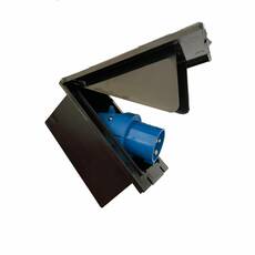 Miniature SOCLE A ENCASTRER MALE P17 FICHE ORIENTABLE NOIR 16 A - 160mm X 103mm - HABA N° 1 Miniature SOCLE A ENCASTRER MALE P17 FICHE ORIENTABLE NOIR 16 A - 160mm X 103mm - HABA N° 1