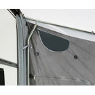 Voile D'ombrage Your GEAR Pour Camping-car, Van - 260x240cm | Coton, Protection UV 50+ | Barres Télescopiques Incluses
