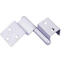 CHARNIERE DE PORTE DEGONDABLE - GRIS CLAIR - GAUCHE X2 - REIMO
