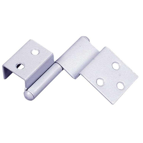 CHARNIERE SPECIALE PORTE - GRIS CLAIR - DROITE x2 
