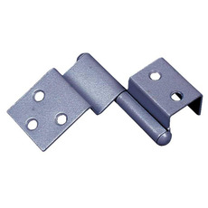 CHARNIERE SPECIALE PORTE - GRIS FONCE - GAUCHE X2 - REIMO