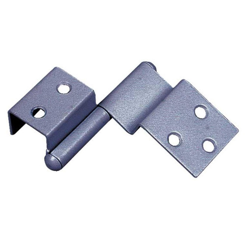 CHARNIERE DE PORTE DEGONDABLE - GRIS FONCE - DROIT X2 - REIMO