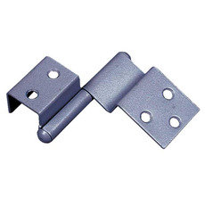 CHARNIERE DE PORTE DEGONDABLE - GRIS FONCE - DROIT X2 - REIMO