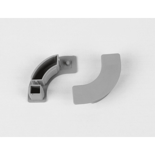  Embout de profilé - ALUMINIUM - GAUCHE - REIMO