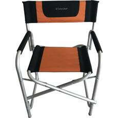 Fauteuil de camping Director - Noir - Orange - BAYA SUN - BAYASUN