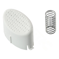 Miniature BOUTON POUSSOIR POUR MIDI HEKI BLANC N° 0