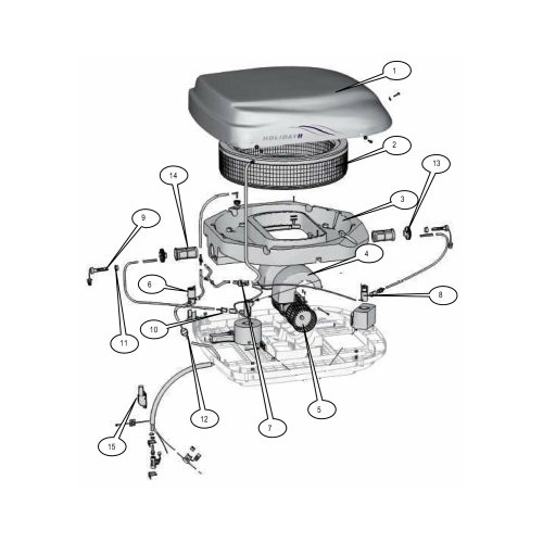 Motoventilateur 12V Holiday II EBERSPACHER