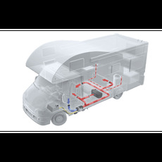 Miniature Chauffage Air Top EVO 40 Standart Diesel + Expanse 8L GE interieur - WEBASTO N° 2
