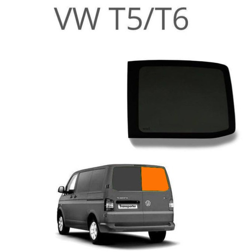 Baie fixe porte arrière droite pour VW T5/T6 à partir de 2004 - CARBEST