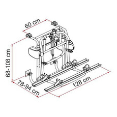 Miniature CARRY BIKE MOTORISE LIFT 77 - 2 A 4 VELOS - FIAMMA N° 2