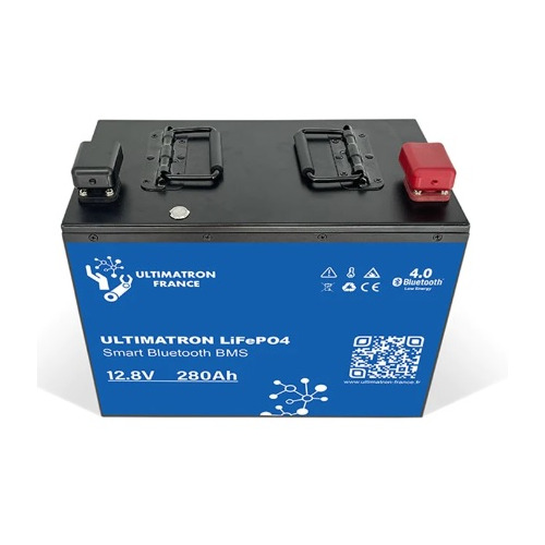 BATTERIE SOUS SIÈGE ULM-12V-280AH - LIFEPO4 - ULTIMATRON - ULTIMATRONFRANCE