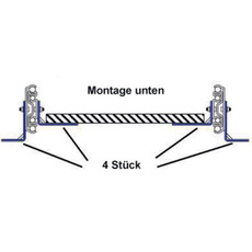 Miniature Rail extension 711mm 227kg N° 1 Miniature Rail extension 711mm 227kg N° 1