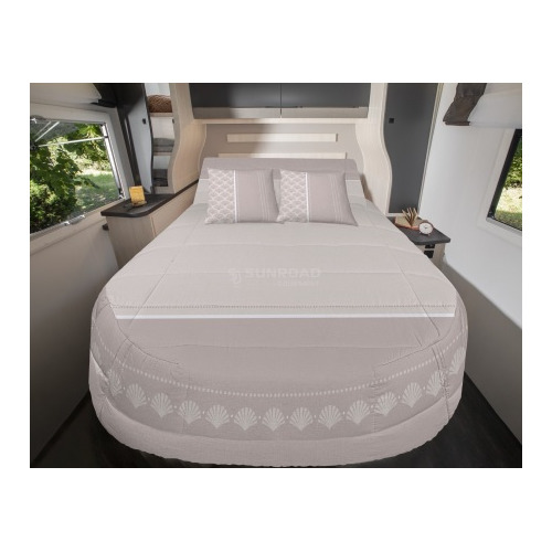 Prêt à dormir 100% coton Dolce Vita 130 x 190 cm pan coupé droit - INCASA