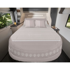 Prêt à dormir 100% coton Dolce Vita 130 x 190 cm pan coupé droit - INCASA