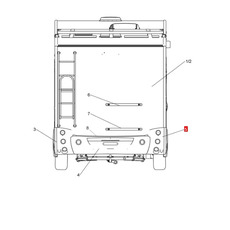 Miniature ANGLE DE PARE CHOC ARRIERE DROIT CHAUSSON CHALLENGER N° 3