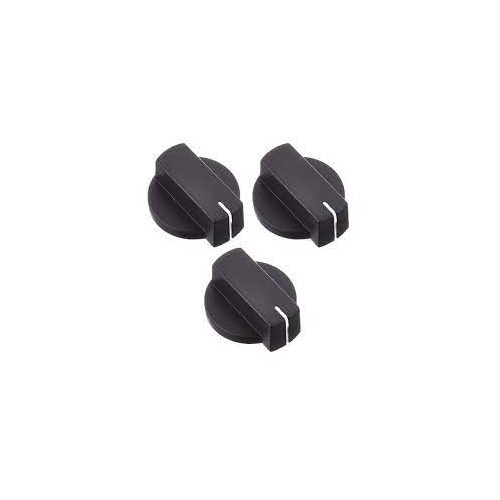 Set de 3 boutons noirs Version 1 THETFORD