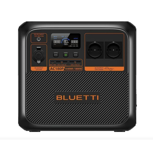 BLUETTI AC180 Station d'énergie portable 1 800 W/1 152 Wh - BLUETTI