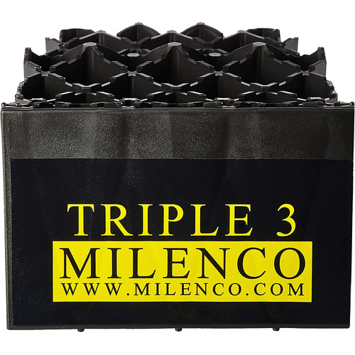 Cales 3 niveaux triple avec sac de rangement - MILENCO