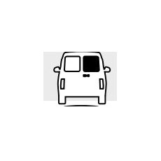 Miniature Baie fixe porte arrière droite pour VW CADDY MAXI 2008-2020 - CARBEST N° 1
