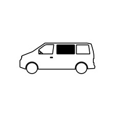 Miniature Baie projetable avant gauche pour VW T5/T6/T6.1 > 2004 - CARBEST N° 3 Miniature Baie projetable avant gauche pour VW T5/T6/T6.1 > 2004 - CARBEST N° 3
