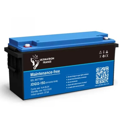 BATTERIE 150AH 12V GEL DÉCHARGE LENTE - ULTIMATRON - ULTIMATRONFRANCE