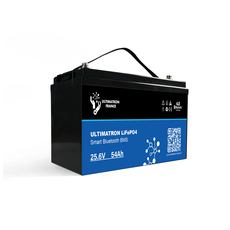 Miniature Batterie Lithium ULTIMATRON LiFePO4 Smart BMS 25.6V 50AH N° 6