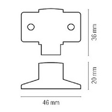 Miniature Mécanisme pour serrure de placard en saillie N° 1