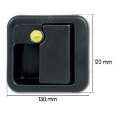 Miniature POIGNEE EXTERNE 1090 NOIRE - FAP N° 1 Miniature POIGNEE EXTERNE 1090 NOIRE - FAP N° 1
