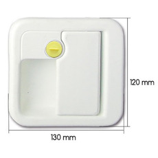 Miniature POIGNEE EXTERNE 1090 BLANCHE - FAP N° 1 Miniature POIGNEE EXTERNE 1090 BLANCHE - FAP N° 1