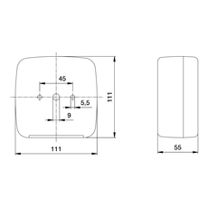 Miniature ECLAIRAGE ARRIÈRE GAUCHE OU DROIT BBS 390 - JOKON N° 1