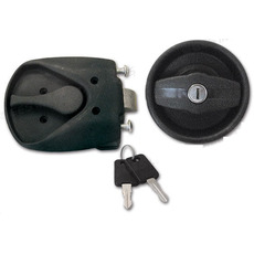 Miniature SERRURE COMPLETE 1064 NOIRE - FAP N° 0 Miniature SERRURE COMPLETE 1064 NOIRE - FAP N° 0