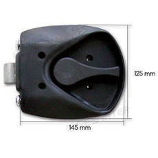 Miniature SERRURE COMPLETE 1064 NOIRE - FAP N° 1 Miniature SERRURE COMPLETE 1064 NOIRE - FAP N° 1