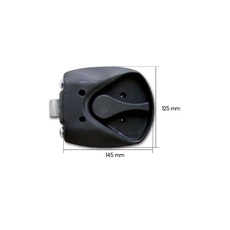 Miniature SERRURE COMPLETE 1122 NOIRE - FAP N° 2 Miniature SERRURE COMPLETE 1122 NOIRE - FAP N° 2